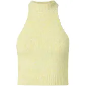 Pieces Pcsoftcrush Gebreide Top Dames Geel L