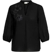 ONLY Carlyne Blouse Dames Zwart 44