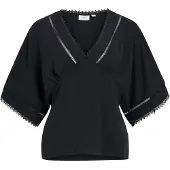 Vila Blouse 'VIRella' zwart
