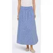 ONLY Rok 'ONL Tamari' blauw / wit