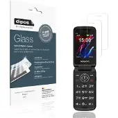 Dipos – 2x Pantserfolie geschikt voor Maxvi E15 | 9H Screenprotector