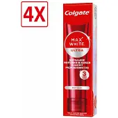 Colgate 4 x Max White Ultra Deep Clean Whitening Tandpasta 75ml