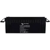 Victron Energy Lithium 12.8v/battery 200ah Zwart