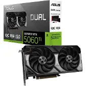 Asus Dual GeForce RTX 5060 Ti 8G OC - 8 GB GDDR7, HDMI, 3x DP