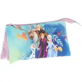 Disney Frozen Etui - Pennenetui voor Kind - Rechthoekig - Roze - Pennenzak