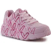 SKECHERS x JGoldcrown: Uno Lite sneakers roze maat 35