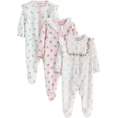 Next Nachtkledij 'Cath Kidston' groen / pink / rood / wit