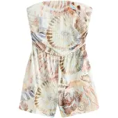 Next Jumpsuit beige / blauw / bruin