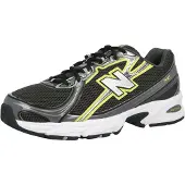 New Balance Sneakers laag '740' geel / antraciet / zwart / zilver