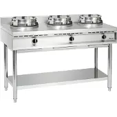 Bartscher Gas wok kookplaat Bartscher, 150(b)x96(h)x60(d)cm, 34.5 kW