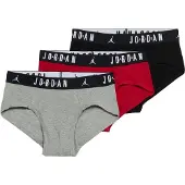Jordan Onderbroek grijs gemêleerd / rood / zwart / wit