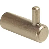 GPF bouwbeslag Jas-/ handdoekhaak 40x14 mm Champagne blend