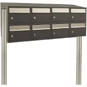 Stoer! Brickset 4-Breed, 2-Hoog Met Dak En Statief Antraciet - 40215065_4x2ds
