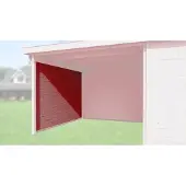 Weka Zijwand 235cm Zweeds Rood