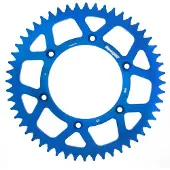 Supersprox Aluminium 52d Ral990x52blu Achtertandwiel