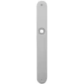 GPF bouwbeslag Gatdeel links/rechts plaatschild afgerond 240x30x2mm PC72