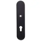 GPF bouwbeslag PVD antraciet VH binnenschild SKG*** 248x52x8mm afgerond PC55