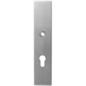 GPF bouwbeslag RVS geborsteld VH binnenschild SKG*** 248x52x8mm rechthoekig PC92