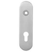 GPF bouwbeslag GPF Gatdeel links kortschild afgerond 169x46x8,5mm PC72