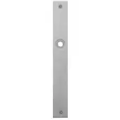 GPF bouwbeslag Gatdeel links/rechts plaatschild rechthoekig 240x30x2mm PC92