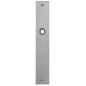 GPF bouwbeslag Gatdeel links/rechts plaatschild rechthoekig 240x40x2mm PC85