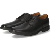 Clarks Veterschoen 'Tilden' zwart