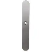GPF bouwbeslag GPF Gatdeel rechts langschild XL afgerond 282x40x8,5mm PC72