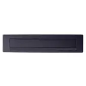 GPF bouwbeslag Briefplaat 340x77 met valklep 280x45mm - PVD antraciet