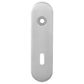 GPF bouwbeslag GPF Gatdeel links kortschild afgerond 169x46x8,5mm BB72