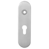 GPF bouwbeslag GPF Gatdeel links kortschild afgerond 169x46x8,5mm PC55