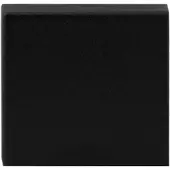 GPF bouwbeslag GPF Vierkante veiligheidsrozet 55x55x10mm SKG*** buiten blind zwart