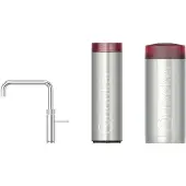 Quooker Cube Fusion square chroom met Combi reservoir