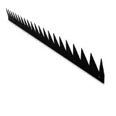 Secumax Anti-Klimstrip Staal blackline 100cm 15 graden (2)