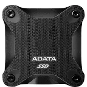 ADATA Externe SSD SD620, 1TB, Duurzaam, Zwart, Leessnelheid 520 MB/s, Schrijfsnelheid 460 MB/s