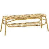 Sika-Design Machiya Bank Outdoor 120 Cm Naturel - Banken Polyethyleen Natural - JK-E25-NU