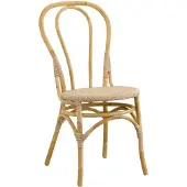 Sika-Design Lulu Stoel Outdoor Naturel - Tuinstoelen Polyethyleen Natural - SD-E145-NU