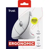 Trust Verto - Draadloze Muis - Ergonomisch - Rechtshandig - Wit