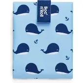 Roll'Eat Boc'n'Roll - Foodwrap - Whales - Eco-friendly wrap - Reusable sandwich wrap - Washable food wrap