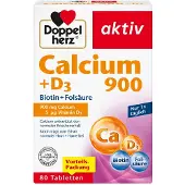 Doppelherz Health Muscles, bones, movement Calcium 900 + D3 205,60 g