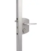 Locinox Poortslot LAKQ40 - Zilver - Inclusief Cilinder
