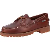 Sebago Dames Leren Ranger Waxy mocassins bruin (39), Leer, 1 tot 3 cm, Geen, Casual, Klassiek 7002IR0