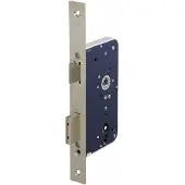 Lips 2474 Deurslot | DM60mm | PC72mm | krukgat 8mm | voorplaat RVS 268x27mm rechthoekig | ter vervanging van 2071 en 2074 | DR 1+3/2+4 - 7274005