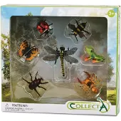 Collecta insecten: speelset in giftverpakking 7 delig