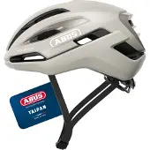 ABUS Fietshelm TAIPAN sand beige L - 57-61 cm - beige - Geschikt voor gebruik op gravel bikes - 295 g
