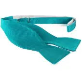 Suitable Zelfstrikker Zijde Smaragd F67 - | Turquoise | Maat one size