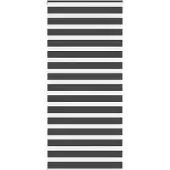 vidaXL Dubbele rolgordijn, zwart, 100x230 cm, stofbreedte 95,9 cm, polyester