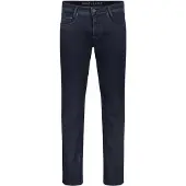 MAC Arne Modern Fit Broek Blauw Zwart, Effen