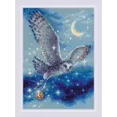 Riolis Magic Owl borduren (pakket)