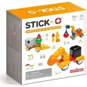 Dante Magicer Magnetische Bouwstenen Set Stick-O, 26 elementen, modelnummer 902004