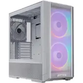 Lian Li LANCOOL 216RW Midi-toren, Witte gaming behuizing